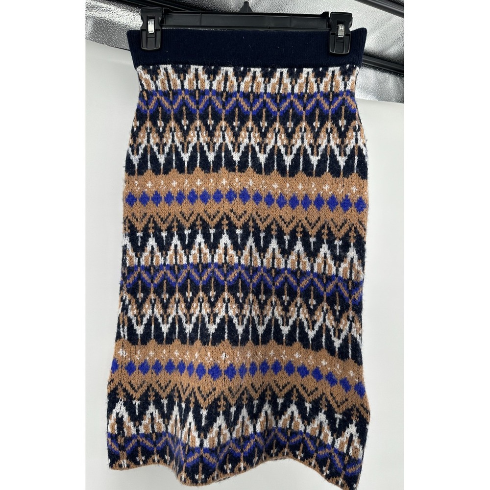 Anthropologie Women's‎ Cashmere and Wool Blend Sweater Skirt Size Small